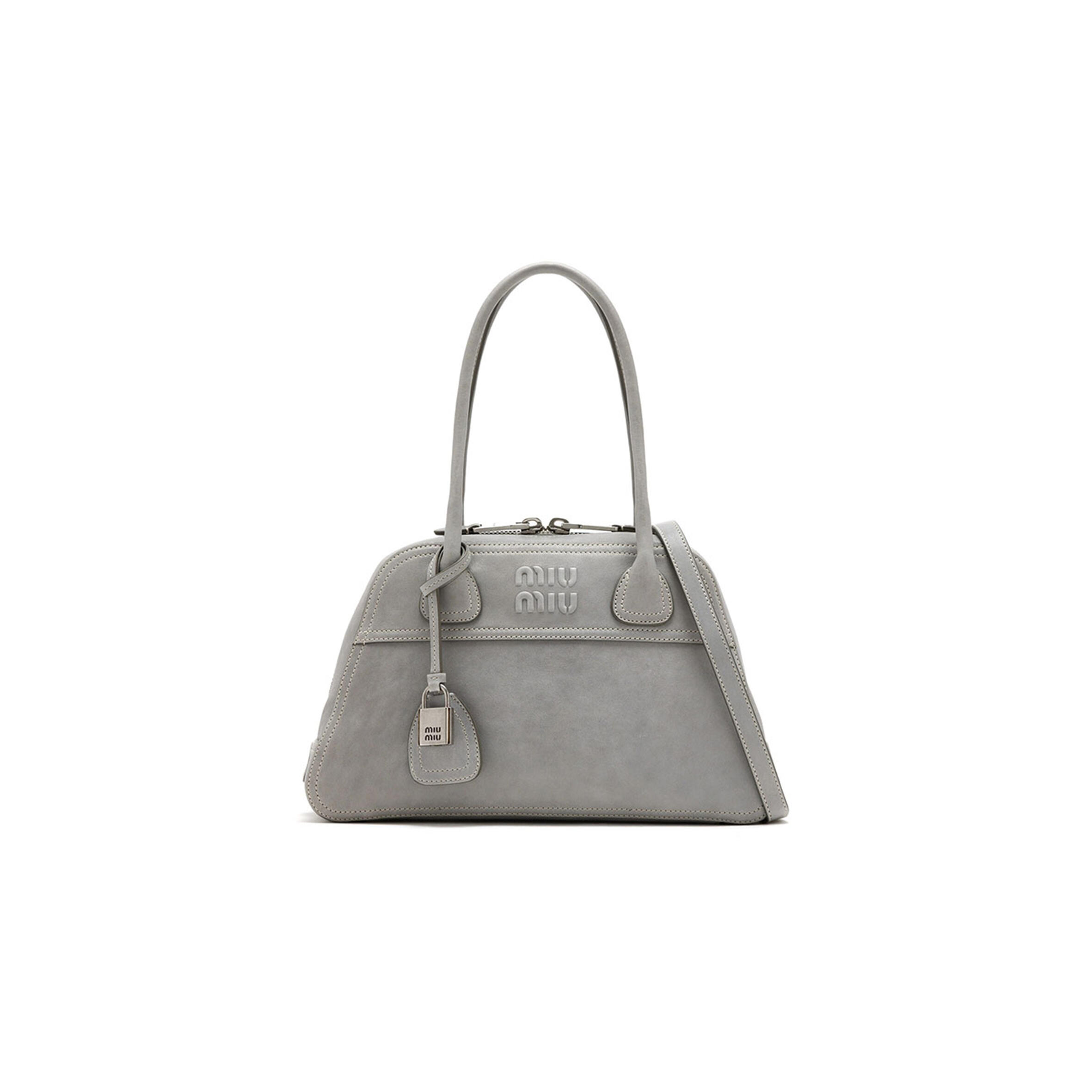 MIU MIU VIVANT NAPPA LEATHER BAG 5BB199 (32*19.5*11cm)